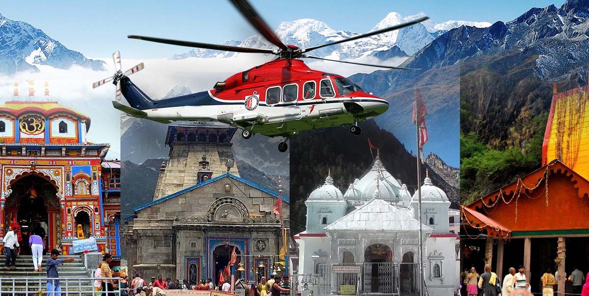 Gangotri and Yamunotri Tour By Helicopter