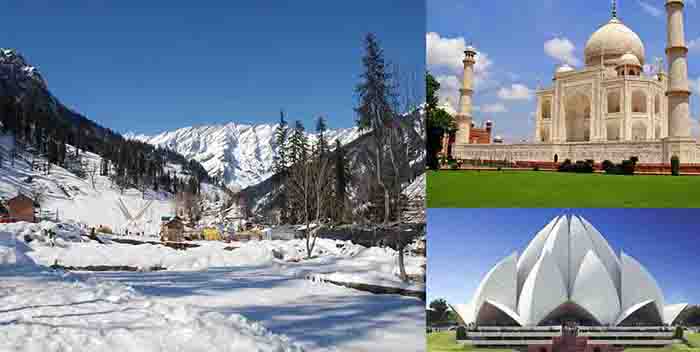 Golden Triangle Tour with Shimla and Manali