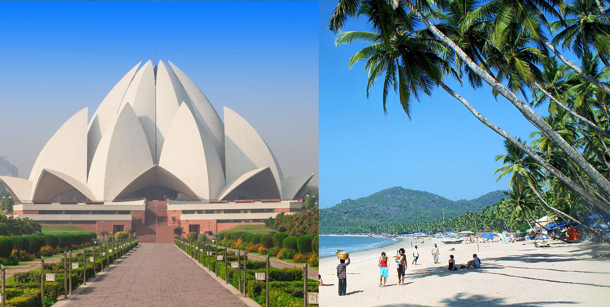 Golden Triangle with Goa Tour