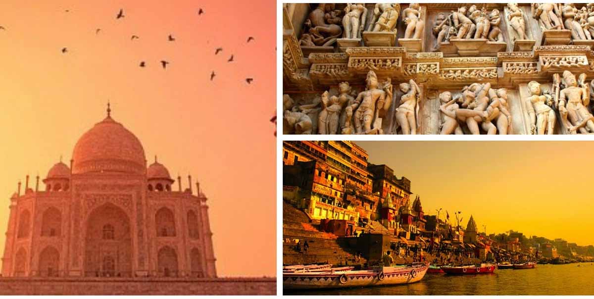 Golden Triangle Tour with Khajuraho Temple